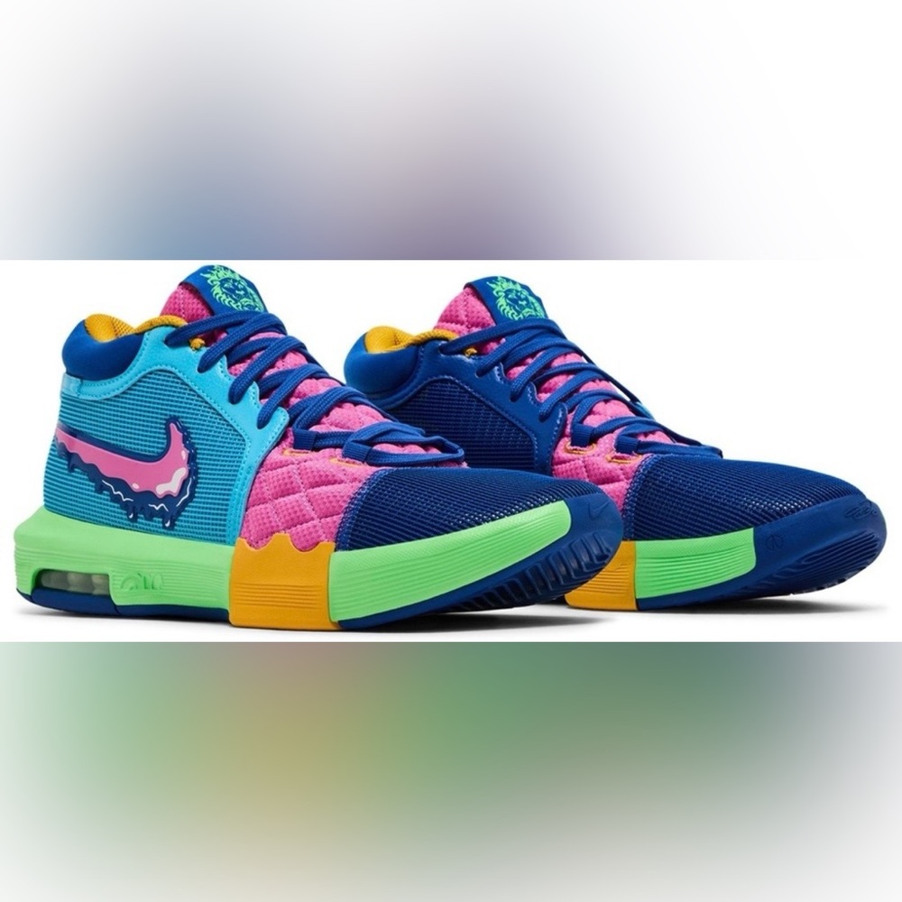 Nike Lebron Witness 8 'I Promise' Blue Sneakers Men’s Size 13 HJ2963-900 New